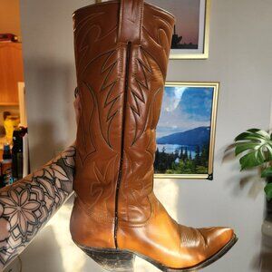 Vintage Mexican cowboy boots
